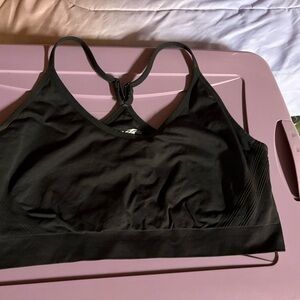 Black Women's Sports Bra